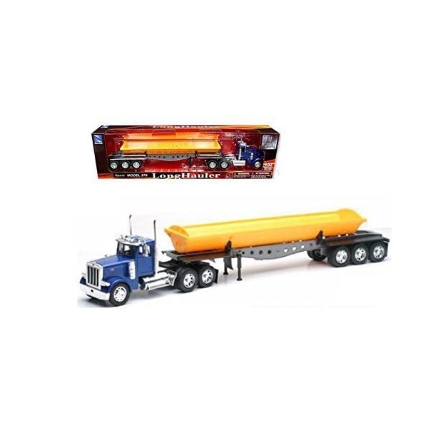 NewRay SS-10553 1: 32 Peterbilt Model 379 Dump Truck, Yellow