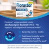 Florastor Probiotics for Digestive & Immune Health, 30 Capsules, Probiotics for Women & Men, Helps Flush Out Bad Bacteria, Boost The Good with Our Strain Saccharomyces Boulardii, Packaging May Vary