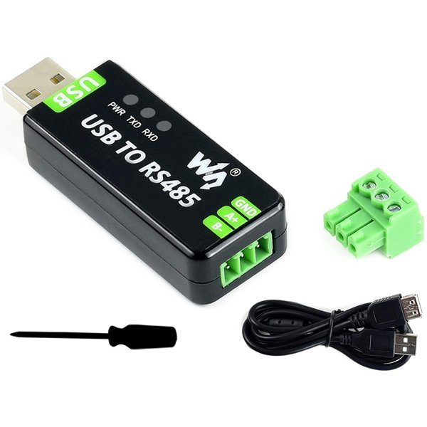 USB to RS485 Converter Industrial Adapter Original FT232RL and SP485EEN Fast Communication Embedded Protection Circuits Resettable Fuse ESD Protection