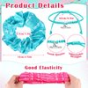 Abbylike 60 Pcs Gymnastics Party Favors 12 Dance Makeup Bag 12 Gymnastics Charm Bracelet 12 Girls Dance Hair Scrunchies 12 Sports Elastics Hair Ties 12 Gymnastics Keychains for Gift Birthday Supplies