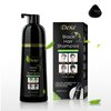 AUSTINE DEXE Black Hair Dye Shampoo for Gray Hair Coverage,Hair Color Shampoo for Men/Women,3 in 1-100% Grey Cover,Permanent Hair Shampoo,Herbal Ingredients and Ammonia Free,400ML(14 Fl oz)