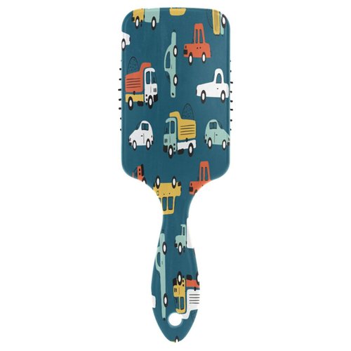 Hair Brush Paddle Comb Car Childish Truck for Thick Hair & Anti Static Detangling