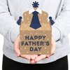 Big Dot of Happiness My Dad is Rad - Treat Box Party Favors - Father’s Day Party Goodie Gable Boxes - Set of 12