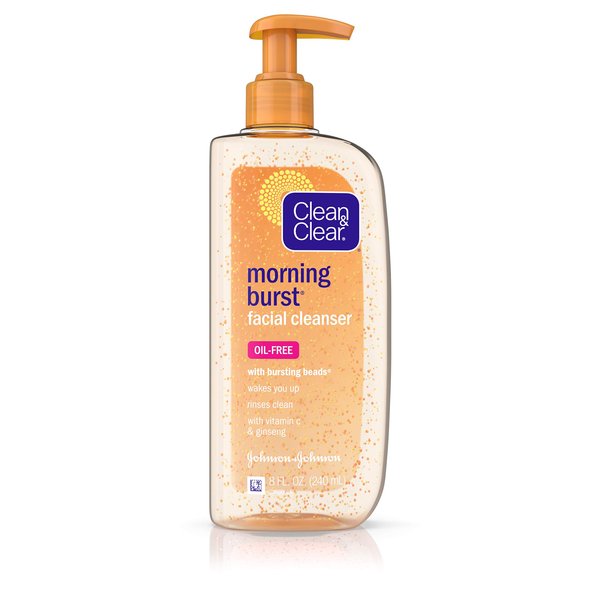 Clean & Clear Morning Burst Facial Cleanser with Bursting Beads (8 fl oz)