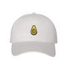 Prfcto Lifestyle Avocado Dad hat- White Baseball Cap- Unisex