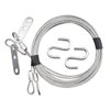 2Pack Garage Door Extension Cable, 8'8" x 1/8" 7x7 Strands Extension Spring Cable Set, Galvanized Carbon Steel