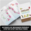 Fun With: Folded Fun - Beginner's Origami - Activity Set to Learn Origami, 80 Sheets of Origami Paper, 20 Googly Eyes, DIY Arts & Crafts, Kids Ages 8+