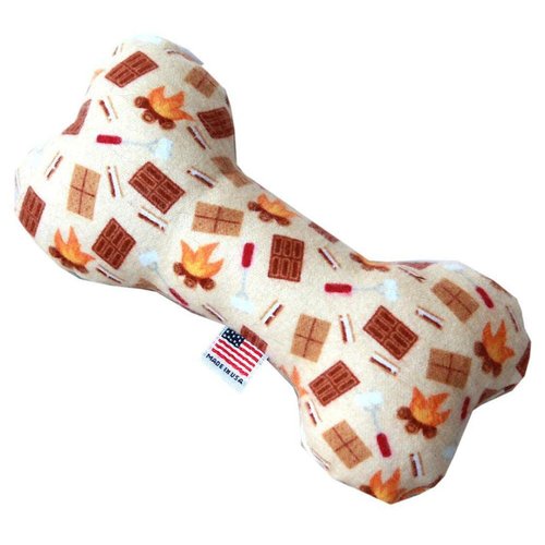 Mirage Pet Products 6" Bone Dog Toy Campfire
