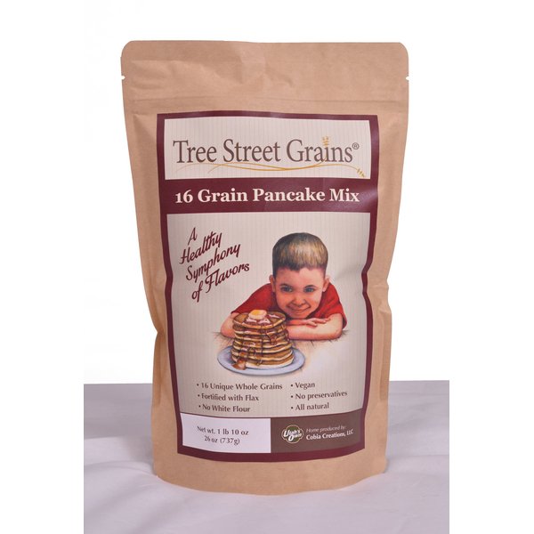 16 Grain Pancake Mix by Tree Street Grains