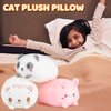 Labeol 8 inch 3Pcs Panda Pig Cat Plush Toys Set Soft Stuffed Animal Plush Pillow Cute Plushie Cuddly Plush Pillows Toys Kawaii Hugging Pillow Decoration Gift for Girl Boy Girlfriend