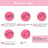 40 Sheets 3D Spider Web&Fake Scar Temporary Tattoos Halloween Makeup Kit, Witch Zombie Realistic Fake Bat Scary Face Tattoos Stickers For Women Adults Kids Men (Halloween)