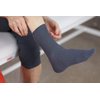Rainbow Socks - 8 pairs of DIABETIC Elastic Cotton Socks for SWOLLEN FEET, Classic Colors M