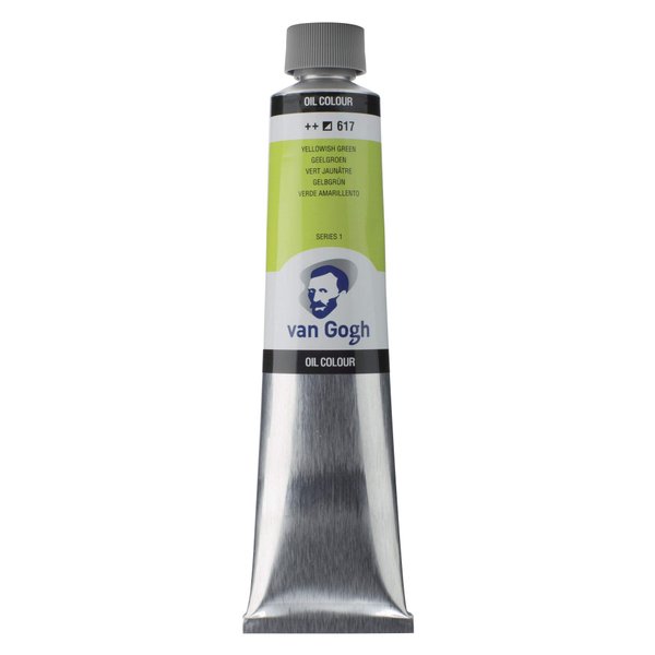 Van Gogh Oil Color Paint, 200ml Tube, Yellowish Green 617