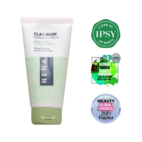 NENA Clay Face Mask Skin Care for All Types of Skins, Facial Moisturizer Masks for Women to Reduce Blackheads and Pores, Natural Beauty Products, 120g