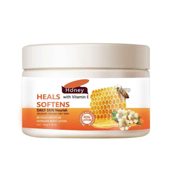 Grospe Manuka Honey Body Lotion, Natural Honey Skin Moisturizing Cream Long-Lasting Skin Care Beauty Cream Refreshing Body Lotion for Autumn and Winter,140g/4.9fl oz