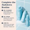 Blume Meltdown Gel Cream Face Moisturizer - Oil-Free Ceramide Moisturizer for Breakout-Prone Skin - Infused with Amino Acids, Squalane & Niacinamide for Lasting Hydration (1.69oz)