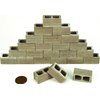 Acacia Grove Mini Cinder Blocks, 24 Pack, 1/12 Scale