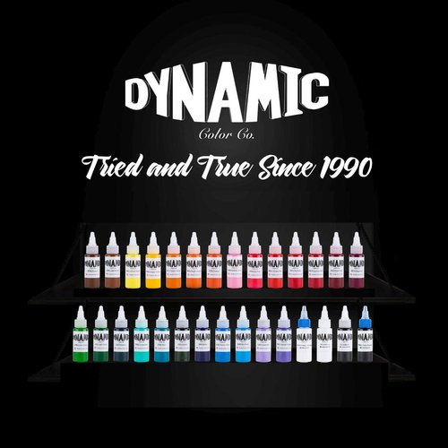 Dynamic Orange Tattoo Ink – Professional Long-Lasting Tattooing Inks - 1 Ounce Bottle