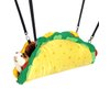 Percozzi Taco Hamster Hammock Hideout Tunnel House Rat Toys Cage Accessories Bed Ferrets Guinea Pigs Chinchill Sugar Glider Small Animal Habitat