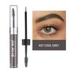MAEPEOR Waterproof Eyebrow Gel 8 Colors Full-pigmented Long Lasting Liquid Brow Gel for Fuller & Defined Looking (#07 Cool Grey）