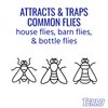 TERRO T380 Outdoor Reusable Fly Magnet Fly Trap - Poison Free Fly Killer and Trap with Bait