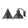zeyu 10 Inch Indoor Wall Mount Lamp Light Fixture, Industrial Wall Sconce Lighting for Hallway Bedroom, Black Finish, ZY24-1W BK