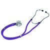 Veridian Healthcare Sterling Series Sprague Rappaport-Type Stethoscope, Purple, Boxed