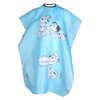 JINDIN Kids Haircut Salon Cape Hair Cutting Cape for Children Hairdressing Salon Styling Cloth Apron Cover for Kids Barber Cape Child Shampoo Waterproof Capes (Blue)