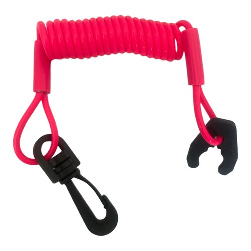 Atlantis Jet Ski STX1100 ZXI STX12F Ultra STX15F Quick Cord Lanyard and Upgrade Swivel Clip Pink With KAW Endkey