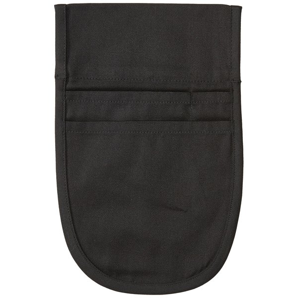 Uncommon Threads Unisex Pouch Apron for Restaurant and Work Uniform, Black