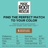 L'Oreal Paris Magic Root Rescue 10 Minute Root Hair Coloring Kit, Permanent Hair Color with Quick Precision Applicator, 100 percent Gray Coverage, 6 Light Brown, 1 kit (Packaging May Vary)