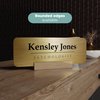 EGD ACM Custom Name Plate For Desk I Personalize Your Desk Plate With Your Name & Your Position I Name Plate For Desk For Office Desk Accessories I Office Door Sings (10 x 3.5 Inch)