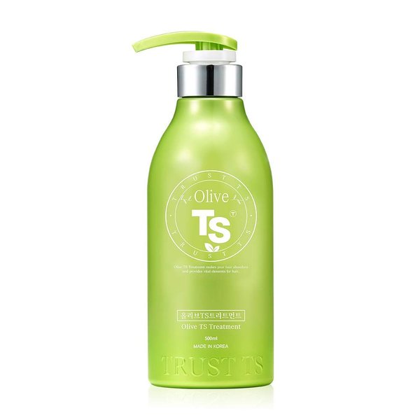 Olive TS Treatment (16.9 Fl Oz / 500mL) | Treatment of Damaged Hair and Dry Scalp and Hair | Olive Oil Hair Treatment - Hydrating and Restorative| Silicone Free | All Hair Types