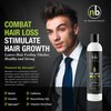 Nourish Beaute Hair Regrowth Shampoo for Men, Sulfate-Free Anti Hair Loss Shampoo, Vitamins Hair Growth Support Shampoo, Premium