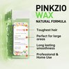 PINKZIO 3 Packs Jasmine Roll On Wax, Hair Removal Wax Cartridge, Body Waxing, 3.52 Oz/Pack