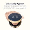 [CHALLANS de PARIS] CUSHION de LUMINÁRE Cream Foundation, Radiant, Flawless Coverage of Skin Imperfections and Uneven Skin Tone, Long-Lasting Wear, Suitable for All Skin Types (23 Medium Beige)