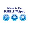 PURELL Hand Sanitizing Wipes, Clean Refreshing Scent, 40 Count Sanitizing Wipes Table Top Canisters (Pack of 3) - 9120-03-EC