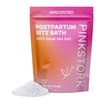 Pink Stork Postpartum Sitz Bath Soak: Dead Sea Salt for Perineal Care & Cleansing, Postpartum Recovery, Labor and Delivery Essentials, Women-Owned, Unscented, 16 oz