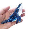 Blue Whale Hair Clip,Acetate Claw Clips,Hair Clips for Women