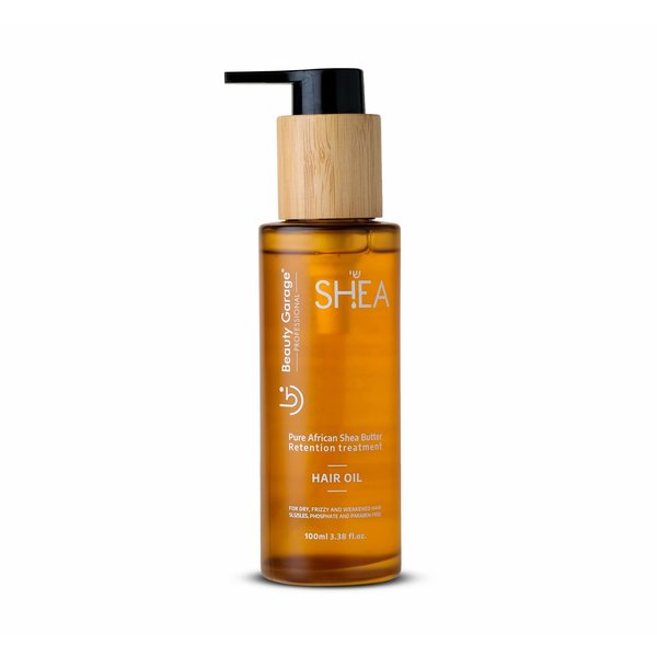BEAUTY GARAGE Pure African Shea Retention Treatment Hair Oil 100ml…