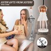 Sister Gifts from Sisters, Christmas Sister Gifts Angel Wind Chimes, for Sister Birthday, Rahki, Galentine's Day, Gift for Sister in Law, Best Friend, Bestie Wind Chimes for Outside Deep to