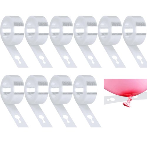 Balloon Arch Strip Kit, 10 Balloon Decorating Strip for Party Wedding Birthday Decorations Balloon Tape