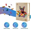 Wooden Dog Puzzles - Unique Shaped Wooden Jigsaw Puzzles for Adults and Kids - French Bulldog Wooden Puzzles - Christmas Birthday Gifts for Adults Kids - Puzzle Toys - 110pcs