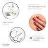 PODERM - nail Polish – Enriched with Tea Tree – Improves nail appearance – Ingredients Natural/Vegan - foot/hand - Swiss Made (Rose Red)