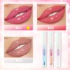 BINGBRUSH Mood Color Changing PH Lipgloss,Hydrating Lip Glow Oil,Plumping Lip Oil Gloss,Tinted Lip Gloss Discoloration Lipstick (1Pc B01#Ice feeling)