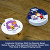AQUARIUS - Peanuts Charlie Brown Christmas Shaped Playing Cards