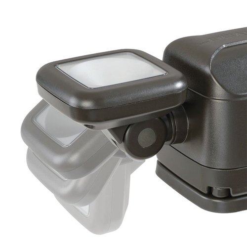 Beams MB3000 High Performance 500 Lumen Wireless Battery Powered Motion Sensing LED Dual Head Security Spotlight, Brown, 2-Pack