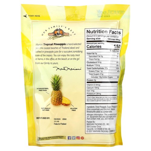 Mariani Tropical Pineapple, 4 oz