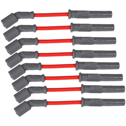 MSD 32819 Super Conductor Spark Plug Wire Set, GM LS1, 97-On, Vette, Camaro