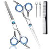YUQGAOP Hair Cutting Scissors Set, Professional Stainless Cutting Hair Scissors, Barber Hair Cutting Scissors Thinning Shears Sharp Blades Hairdresser Haircut for Women/Men/Kids